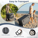 75 Quart Portable Hard Cooler with 6-Day Ice Retention and Wheels