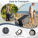 75 Quart Portable Hard Cooler with 6-Day Ice Retention and Wheels