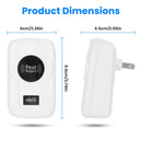 6-Pack Ultrasonic Pest Repellent – Plug-In Bug & Rodent Control with 3 Modes