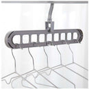 9-hole Space Saving Clothes Hanger Organizer