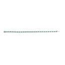 14K White Gold Alternating 1 1/2 Cttw Diamond and Emerald Tennis Bracelet