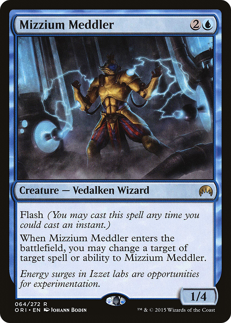 Mizzium Meddler (ORI-064) - Magic Origins Foil