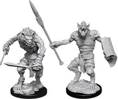 D&D: Nolzur's Marvelous Miniatures - Gnoll & Gnoll Flesh Gnawer