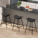 7-Piece Patio Dining Set for 6 with Rectangle Metal Table and Stackable Breathable Mesh Armchairs
