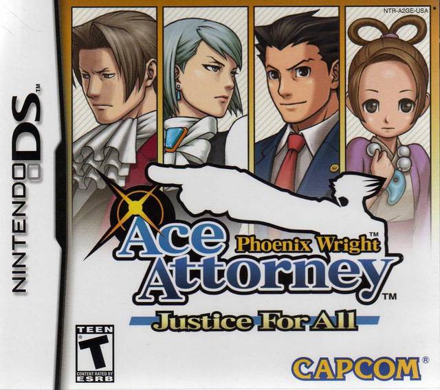 Phoenix Wright: Ace Attorney - Justice For All (Nintendo DS)