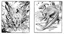 Dinosaurs: A Coloring Book by William Stout