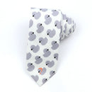 Korean Style Narrow Men's Clothing Cotton Tie
