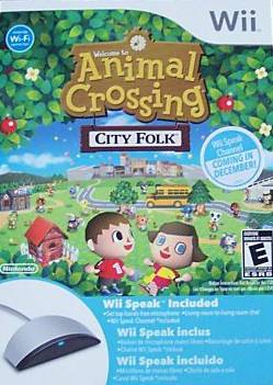 Animal Crossing City Folk & Wii Speak Bundle (Wii)