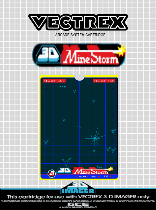 3D Mine Storm (Vectrex)