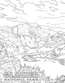 The National Parks Poster Coloring Book