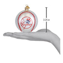 Yankees Baseball Ornament