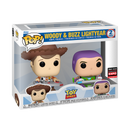 Pop! Disney: Toy Story - Woody & Buzz Lightyear 2-Pack (2024 Limited Edition Entertainment Expo Shared Exclusive)