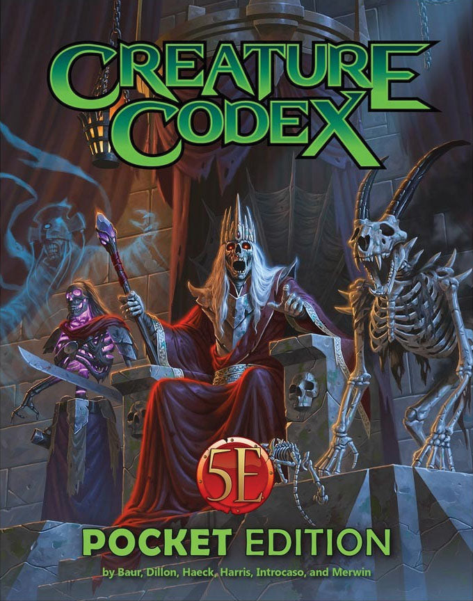 Creature Codex (Pocket Edition) (5E)