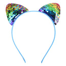 Cartoon Quicksand Headband Sweet Cat Ears