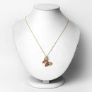 1.62 Carat Genuine Multi Stones .925 Sterling Silver Pendant