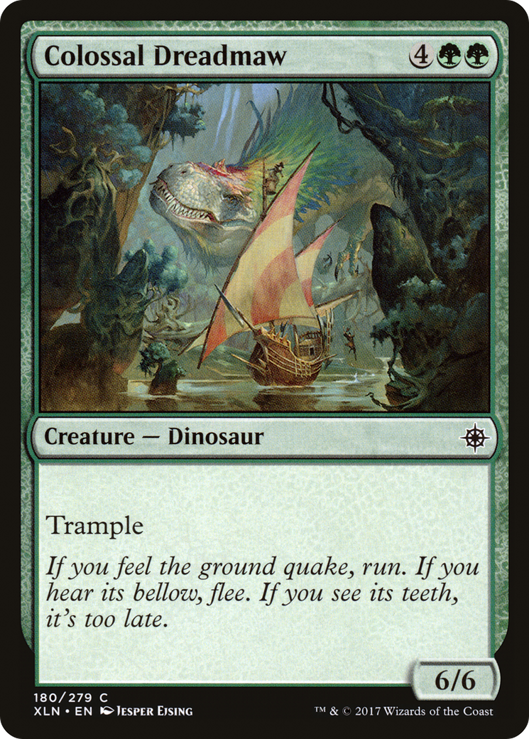 Colossal Dreadmaw (XLN-180) - Ixalan Foil