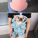 Bathing Supplies Quick Drying Absorbent Towel Pet Bathrobe