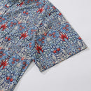 Hawaiian Shirts For Men Snakehead Designer Shirt 100% Cotton Morris Shirt