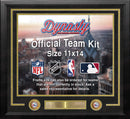 Philadelphia 76ers Throwback Custom NBA Basketball 11x14 Picture Frame Kit (Multiple Colors)