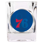 Philadelphia 76ers Square Shot Glass