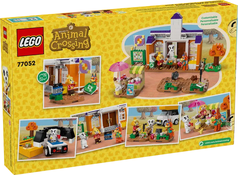 LEGO® Animal Crossing™ #77052 K.K.'s Concert at the Plaza