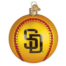 Padres Baseball Ornament