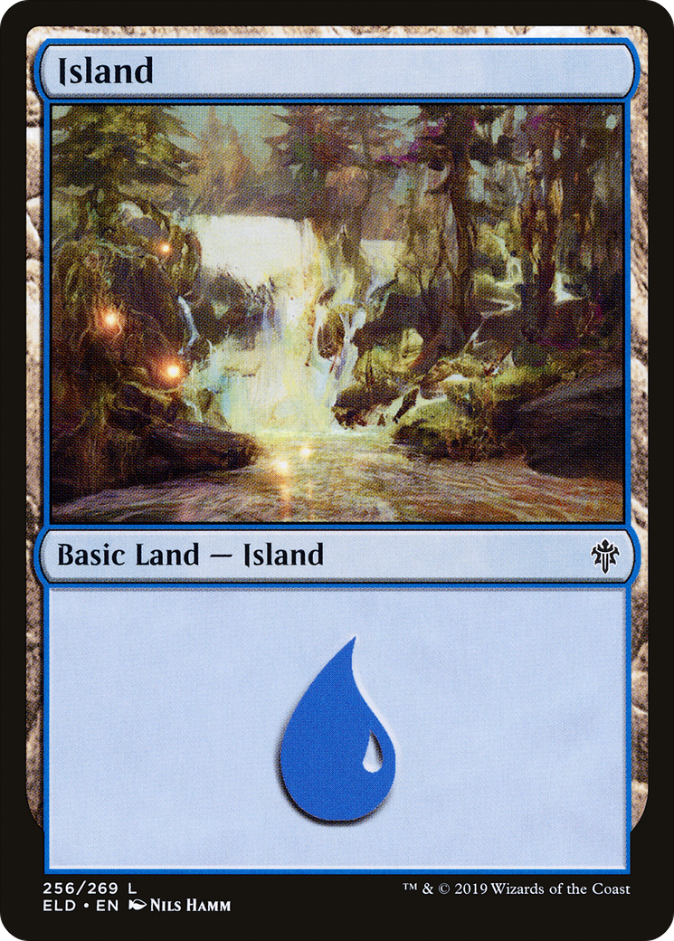 Island (ELD-256) - Throne of Eldraine Foil