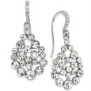 I.n.c. Silver-Tone Crystal Drop Earrings