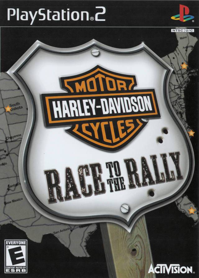 Harley Davidson Motorcycles Race to the Rally (Playstation 2)