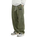 Corduroy Straight-leg Wide-leg Casual Pants