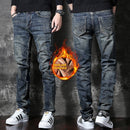 American Retro Heavy Fleece Padded Jeans