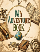 Personalized My Adventure Book | Custom Name A5 Travel Journal