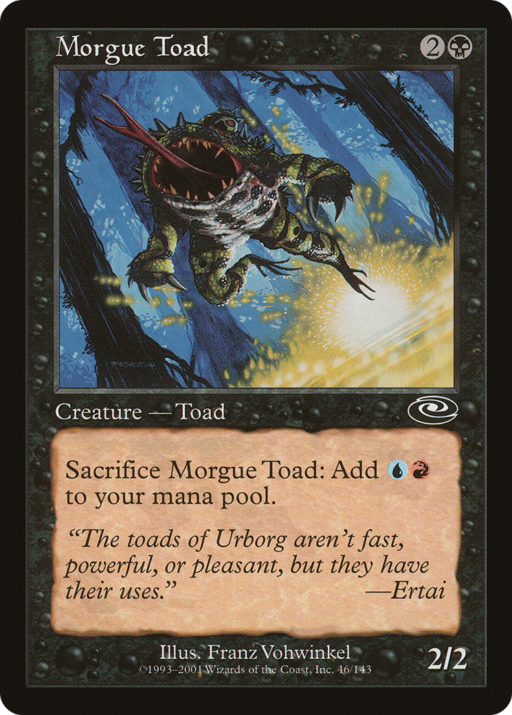 Morgue Toad (PLS-046) - Planeshift Foil