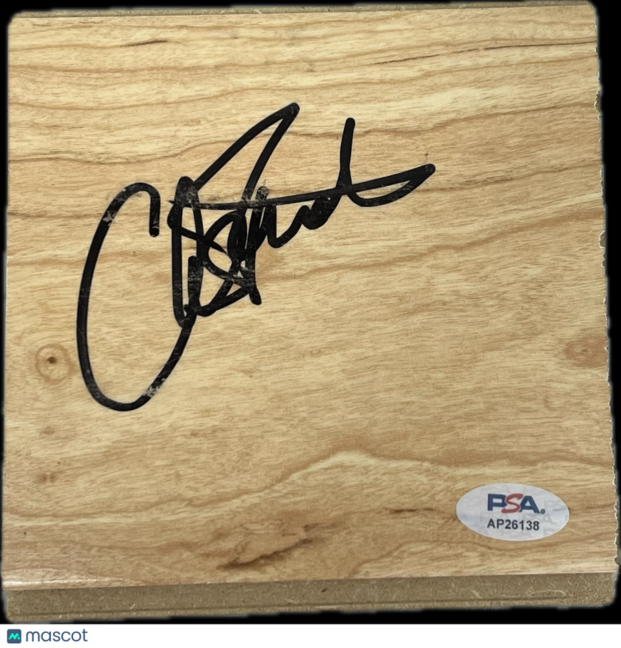 Chris Finch Signed Floorboard PSA Minnesota Timberwolves