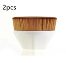 Flat Foundation Brush Kit: BB Cream, Loose Powder