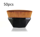 Flat Foundation Brush Kit: BB Cream, Loose Powder