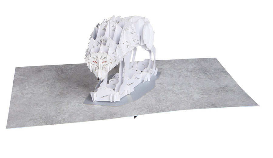 Game of Thrones: Direwolf Signature Pop-Up Card