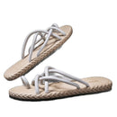 Personalized Woven Casual Outdoor Non-slip Flip-flops