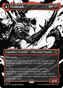 Urabrask // The Great Work (MOM-299) - March of the Machine: (Showcase) (Borderless) Foil