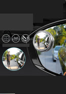 Rotating Rearview Mirror Blind Spot Mirror
