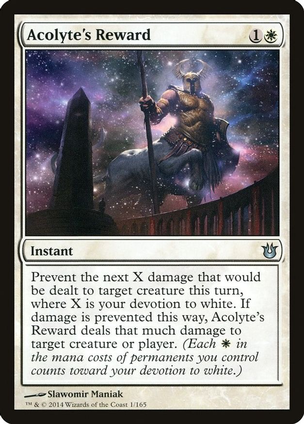 Acolyte's Reward | 1 | Born of the Gods
