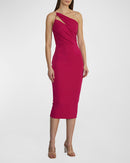 Et Ochs Ruth One Shoulder MIDI Dress,Size 6