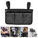 Bright-Line Wheelchair Armrest Side Bags for Easy Accessory Storage