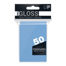 Ultra PRO: Standard 50ct Sleeves - PRO-Gloss (Light Blue)