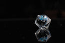 Legacy of Blue Eyes Liquid Core Dice Set - Silver