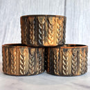 Chocolate Gold Remix MACRAME Tumbler Boot