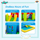 Inflatable Bounce House Water Slide Jump Bouncer without Blower