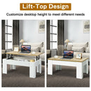 Lift Top Coffee Pop-UP Cocktail Table