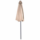 9Ft Patio Bistro Half Round Umbrella
