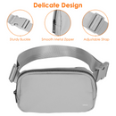 Sport Fanny Pack Unisex Waist Pouch Belt Bag Purse Chest Bag for Outdoor Sport Travel Beach Concerts Travel 20.86in-35.03in Waist Circumference with A